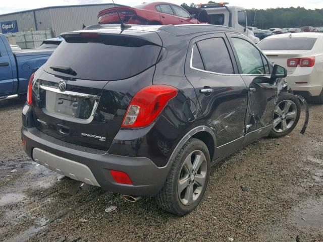 KL4CJESB3DB074829 - 2013 BUICK ENCORE BLACK photo 4