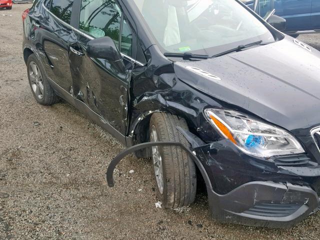 KL4CJESB3DB074829 - 2013 BUICK ENCORE BLACK photo 9