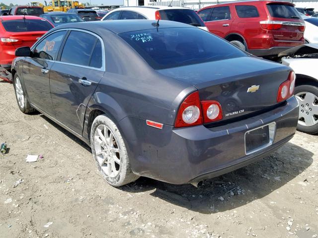 1G1ZE5EB4AF274082 - 2010 CHEVROLET MALIBU LTZ 石墨色 照片 3
