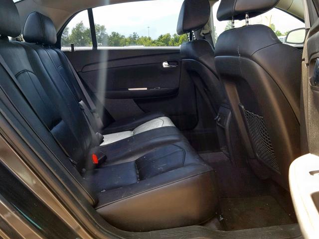 1G1ZE5EB4AF274082 - 2010 CHEVROLET MALIBU LTZ 石墨色 照片 6