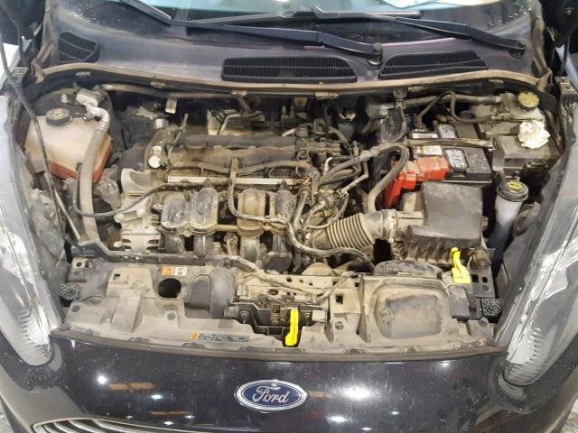 3FADP4TJ9GM169648 - 2016 FORD FIESTA S BLACK photo 7