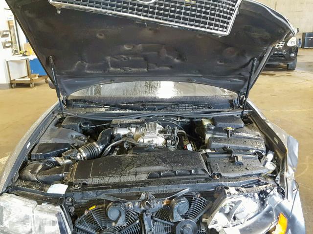 JT8UF11E2M0061371 - 1991 LEXUS LS 400 GRAY photo 7