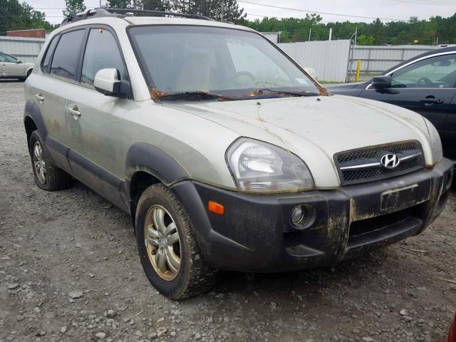 KM8JN72D47U585372 - 2007 HYUNDAI TUCSON SE GREEN photo 1