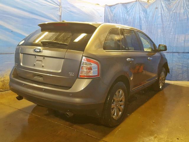 2FMDK48C69BA91784 - 2009 FORD EDGE SEL GRAY photo 4