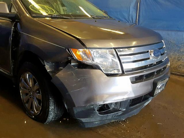 2FMDK48C69BA91784 - 2009 FORD EDGE SEL GRAY photo 9