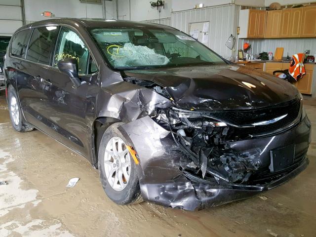 2C4RC1CGXJR130727 - 2018 CHRYSLER PACIFICA L BLACK photo 1