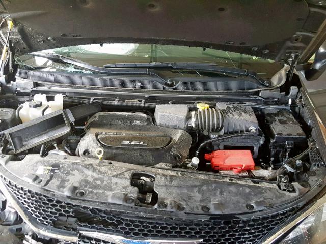 2C4RC1CGXJR130727 - 2018 CHRYSLER PACIFICA L BLACK photo 7