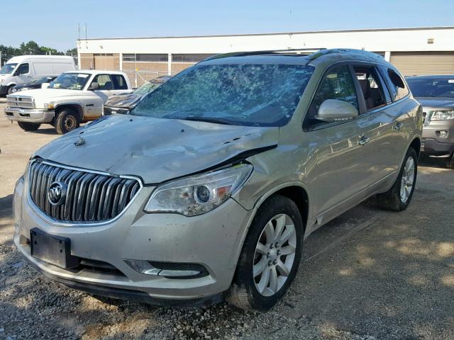 5GAKVCKD1FJ320038 - 2015 BUICK ENCLAVE BEIGE photo 2