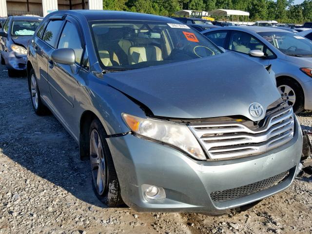 4T3ZK3BB0AU020697 - 2010 TOYOTA VENZA BLUE photo 1