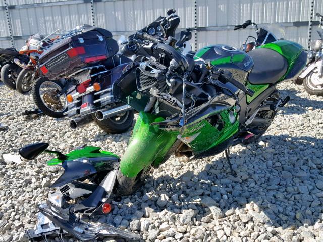 JKBZXNJ16JA005387 - 2018 KAWASAKI ZX1400 J GREEN photo 2