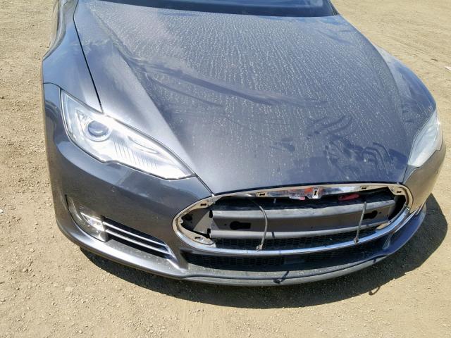 5YJSA1H23FFP67479 - 2015 TESLA MODEL S 85 CHARCOAL photo 7