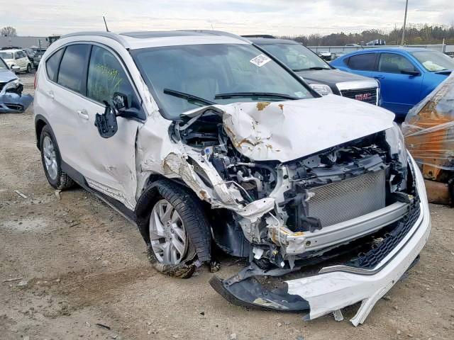 5J6RM4H78GL017250 - 2016 HONDA CR-V EXL WHITE photo 1