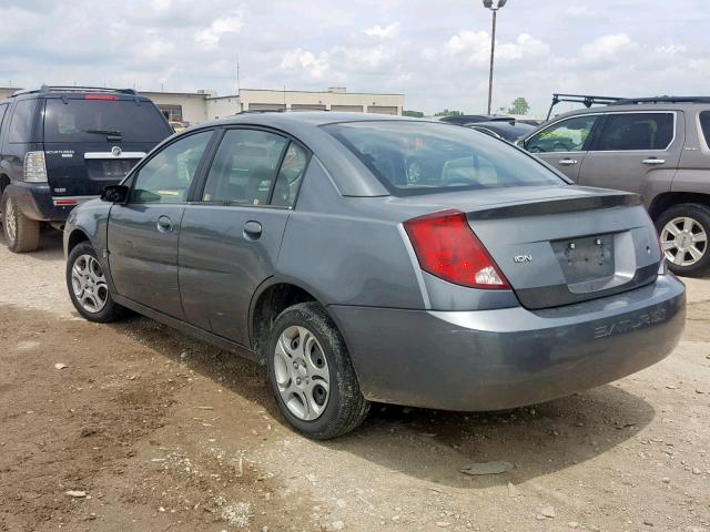1G8AJ52F34Z163964 - 2004 SATURN ION LEVEL GRAY photo 3