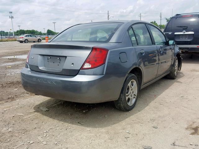 1G8AJ52F34Z163964 - 2004 SATURN ION LEVEL GRAY photo 4