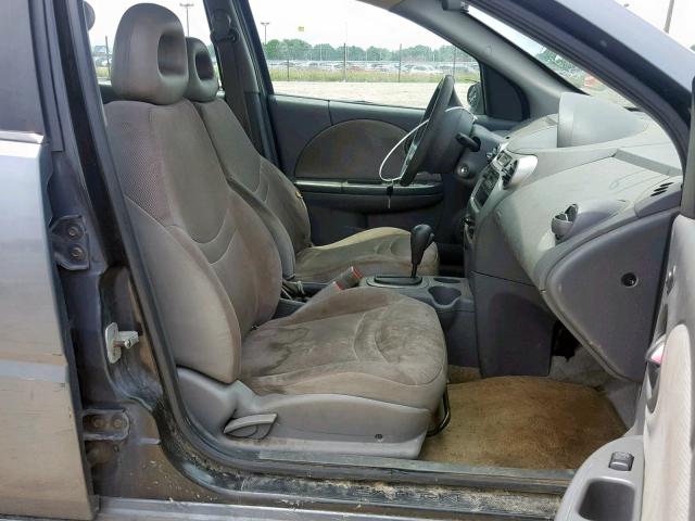 1G8AJ52F34Z163964 - 2004 SATURN ION LEVEL GRAY photo 5