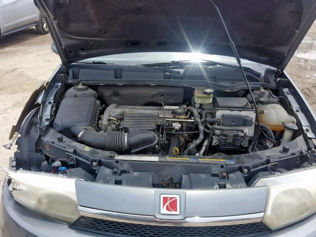 1G8AJ52F34Z163964 - 2004 SATURN ION LEVEL GRAY photo 7