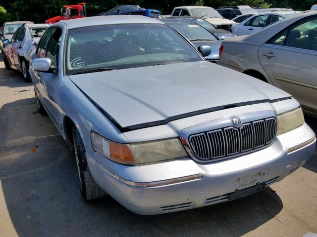 2MEFM74W0YX656474 - 2000 MERCURY GRAND MARQ BLUE photo 1