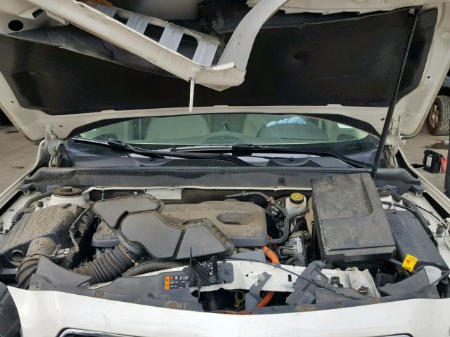 1G11D5SR8DF330174 - 2013 CHEVROLET MALIBU 1LT 白色 照片 7