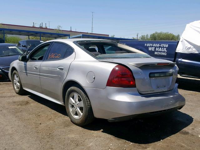 2G2WP552871161602 - 2007 PONTIAC GRAND PRIX SILVER photo 3