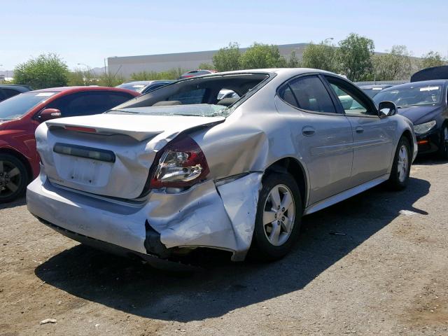 2G2WP552871161602 - 2007 PONTIAC GRAND PRIX SILVER photo 4