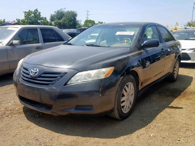 4T1BE46K87U643799 - 2007 TOYOTA CAMRY NEW BLACK photo 2