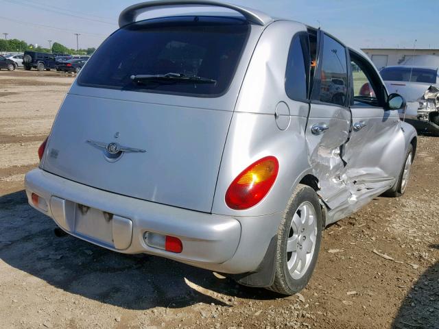 3C4FY58B44T241526 - 2004 CHRYSLER PT CRUISER SILVER photo 4