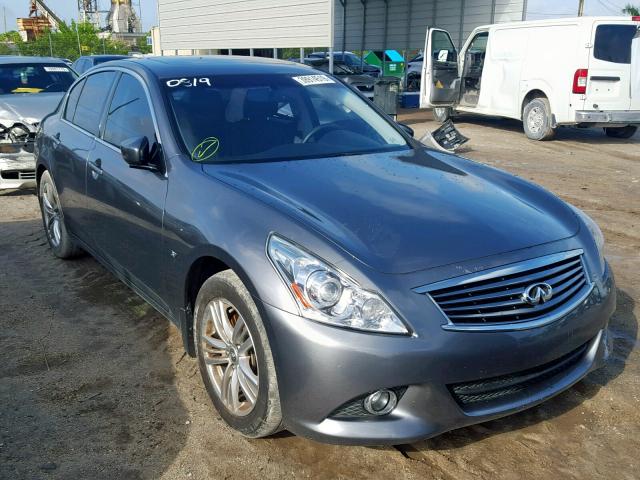 JN1CV6AP7FM500819 - 2015 INFINITI Q40 GRAY photo 1