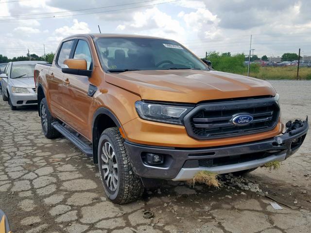 1FTER4FH5KLA08032 - 2019 FORD RANGER SUP ORANGE photo 1