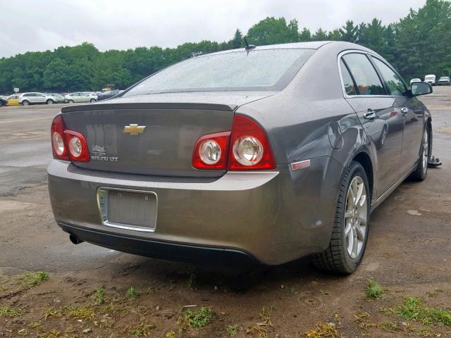 1G1ZE5EB5AF296544 - 2010 CHEVROLET MALIBU LTZ 灰色 照片 4