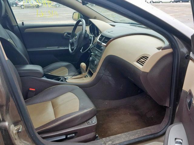 1G1ZE5EB5AF296544 - 2010 CHEVROLET MALIBU LTZ 灰色 照片 5