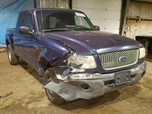 1FTZR15E91PA33336 - 2001 FORD RANGER SUP BLUE photo 1