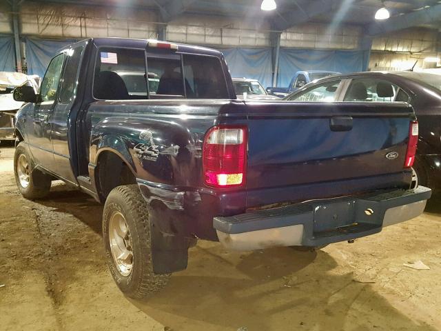 1FTZR15E91PA33336 - 2001 FORD RANGER SUP BLUE photo 4