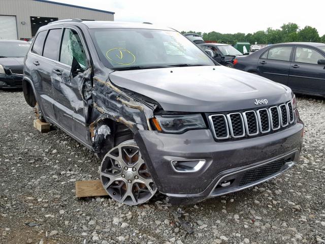 1C4RJFBG6JC154987 - 2018 JEEP GRAND CHER GRAY photo 1