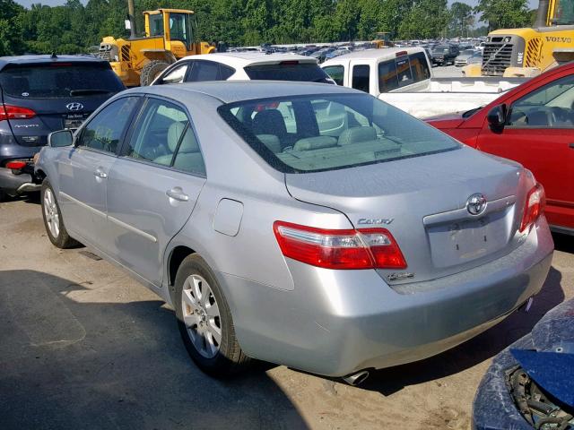 4T1BK46K27U050531 - 2007 TOYOTA CAMRY NEW SILVER photo 3