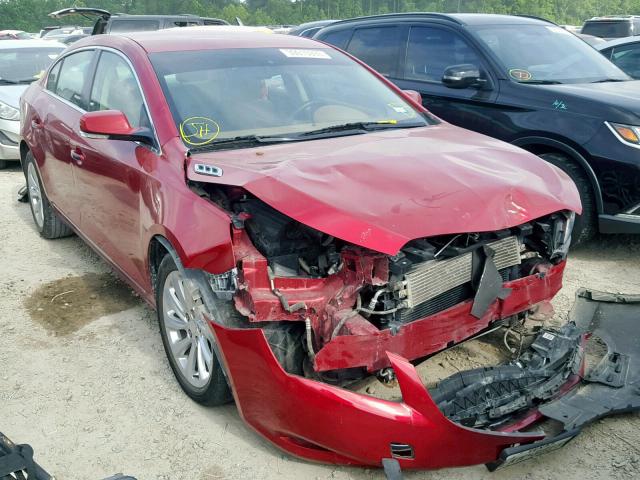 1G4GB5GR4EF111287 - 2014 BUICK LACROSSE RED photo 1