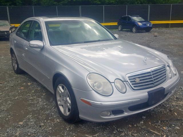 WDBUF65J64A561080 - 2004 MERCEDES-BENZ E 320 SILVER photo 1