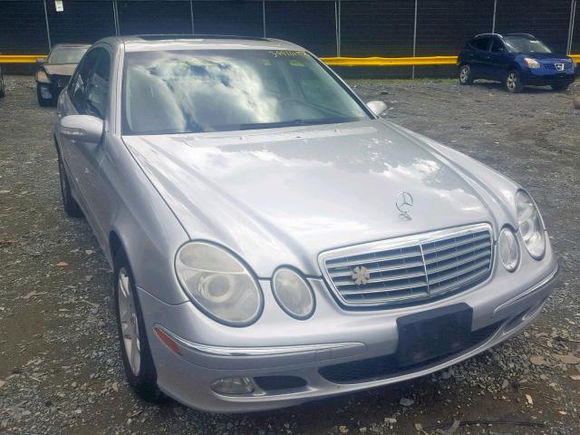 WDBUF65J64A561080 - 2004 MERCEDES-BENZ E 320 SILVER photo 9