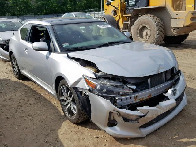 JTKJF5C76E3072473 - 2014 TOYOTA SCION TC ვერცხლისფერი ფოტო 1