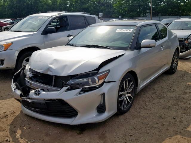 JTKJF5C76E3072473 - 2014 TOYOTA SCION TC ვერცხლისფერი ფოტო 2
