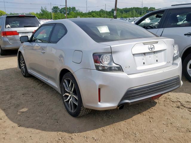 JTKJF5C76E3072473 - 2014 TOYOTA SCION TC ვერცხლისფერი ფოტო 3