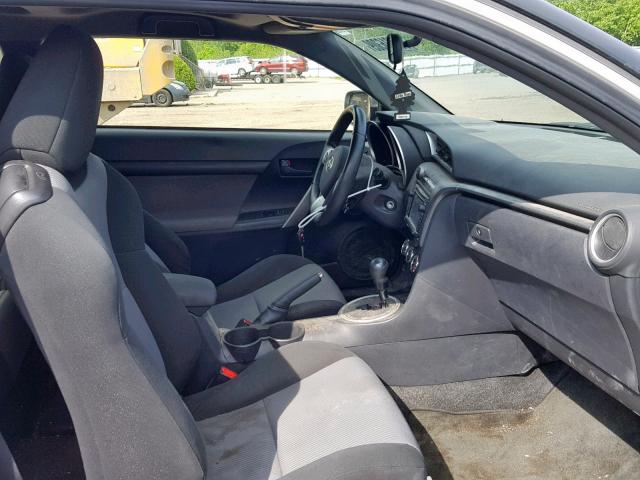 JTKJF5C76E3072473 - 2014 TOYOTA SCION TC ვერცხლისფერი ფოტო 5