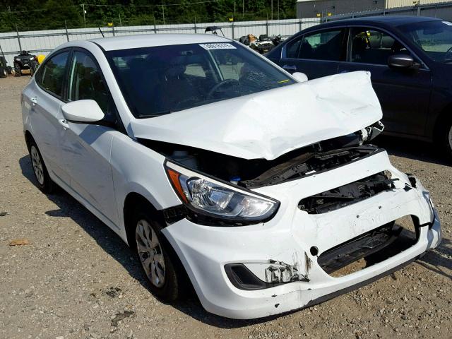 KMHCT4AEXGU093307 - 2016 HYUNDAI ACCENT SE WHITE photo 1