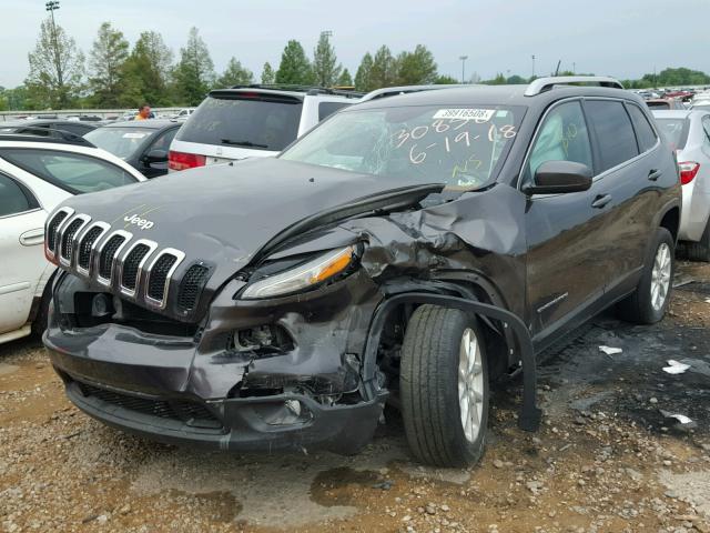 1C4PJLCB4EW262148 - 2014 JEEP CHEROKEE L CHARCOAL photo 2