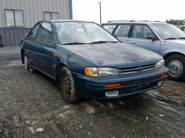 JF1GM2358SG403861 - 1995 SUBARU IMPREZA L GREEN photo 1