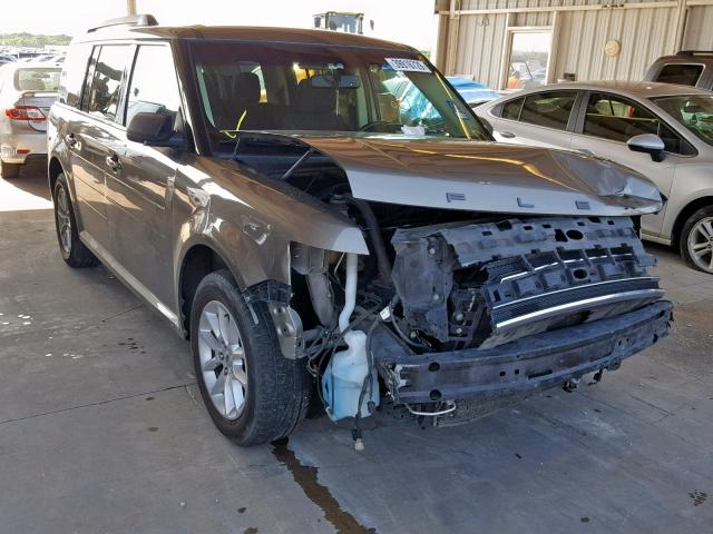 2FMGK5B87DBD28282 - 2013 FORD FLEX SE GRAY photo 1