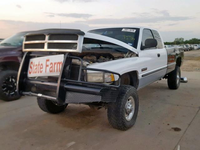 1B7KF2364YJ144885 - 2000 DODGE RAM 2500 TWO TONE photo 2