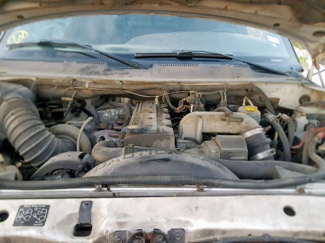 1B7KF2364YJ144885 - 2000 DODGE RAM 2500 TWO TONE photo 7