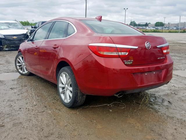 1G4PR5SK0G4115535 - 2016 BUICK VERANO CON RED photo 3