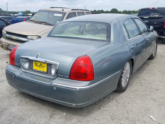 1LNHM81W95Y657084 - 2005 LINCOLN TOWN CAR S BLUE photo 4