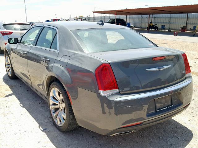 2C3CCAAG0HH626908 - 2017 CHRYSLER 300 LIMITE GRAY photo 3